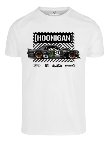 Playera Hoonigan Ken Block 100% Algodon Premium | Meses sin interés