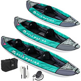 Kayak Inflable Recreativo Aqua Marina Laxo 12'6 , 3 Personas