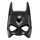 Mascara De Batman Rigida Color Negro