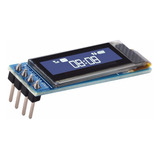 Pantalla Lcd Oled I2c 0.91 Pulgadas 128x32 Para Arduino