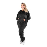 Conjunto De Plush Inverno Quentinho De Frio Roupa Feminina