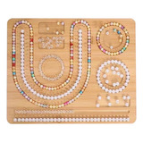 Colar Titular Bead Board Beading Jóias Organizador Bandeja