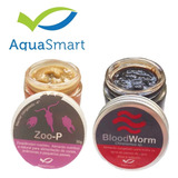 Zoo-p + Bloodworm - Alimento Para Peixes E Corais Aquasmart