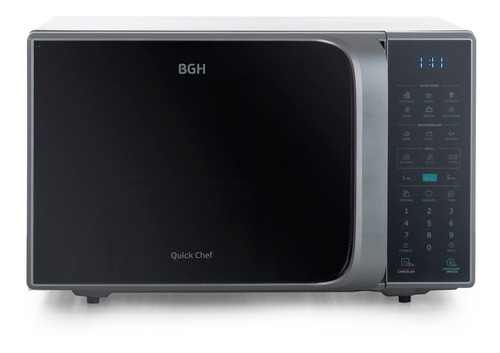 Microondas Bgh Quick Chef B228ds20 Eco 28 Lts Digital Silver