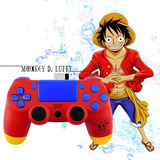 Carcasa Repuesto Control Ps4 Reemplazo Monkey D. Luffy 