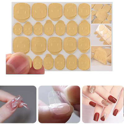 240pz Adhesivo Doble Cara Sticker Para Pegar Uñas Postizas | Meses sin interés