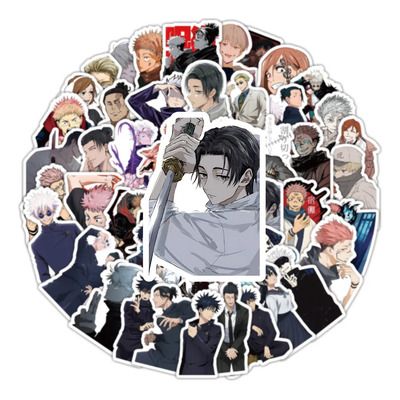 Stickers Anime Tipo Jujutsu Pack 50 Piezas | MercadoLibre
