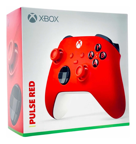 Controle Xbox One Series X | S Pulse Red Sem Fio C/ Nf 