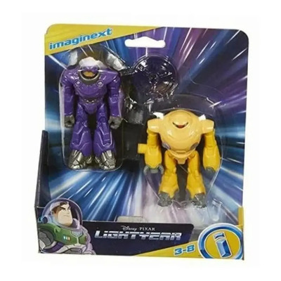 Imaginext Lightyear Disney Zurg Y Cíclope Articuladas 9 Cm | MercadoLibre