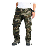 Pantalones De Trabajo De Combate Para Hombre, Camuflado Yy