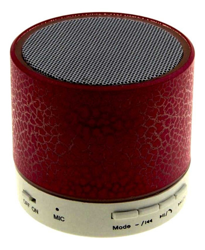 Mini Speaker  C/ranura Sd Luminoso Bluetooth 