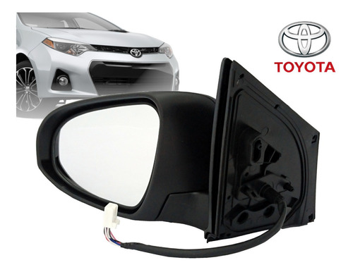 Retrovisor Izquierdo Con Luz Pra Toyota Corolla S / Gli 2019 Foto 4