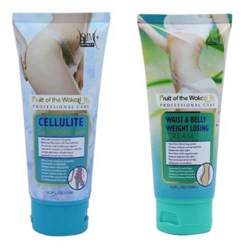 Pack Crema Reductora Corporal + Reafirmante Gluteos Wokali