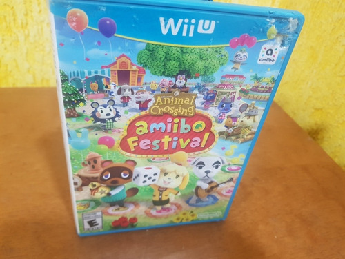 Animal Crossing Amibo Festival Usado Original Nintendo Wii U
