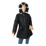 Campera Parka Abrigo Invierno Mujer Reversible