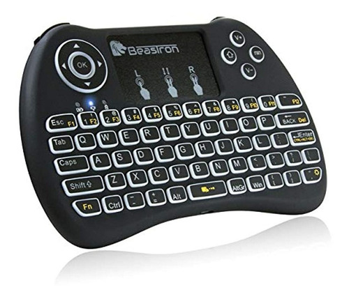 Beastron 2.4 g Mini Teclado Inalámbrico Con Mouse Touchpad