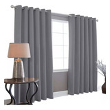 Cortinas Blackout Largas 275x215cm De Largo En 2 Paneles