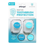 Protector De Cepillo De Dientes Drtungs Snap-on (paquete De 