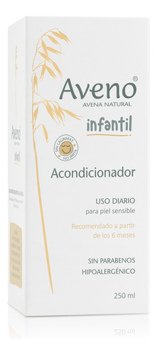 Acondicionador Aveno Infantil Uso Diario 250 Ml