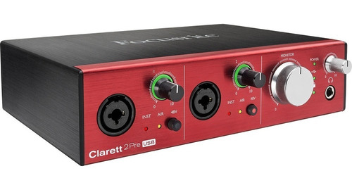 Focusrite Clarett 2pre Usb Interfaz De Audio 10x4