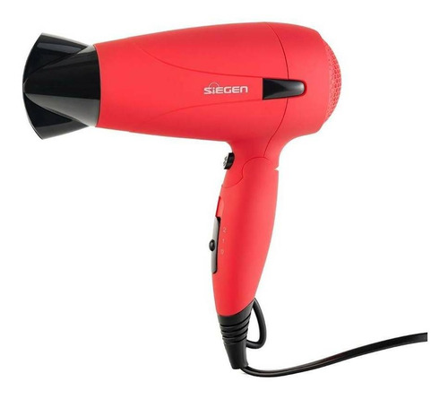 Secador De Pelo Siegen Sg-3012 Rojo 220v - 240v