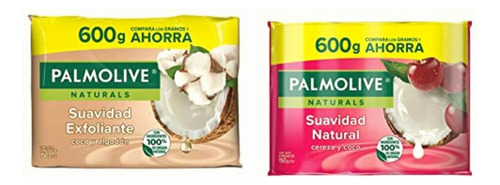 Palmolive Naturals Jabón De Tocador En Barra Aroma Coco Y