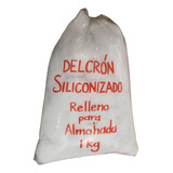 1 Kg  Delcron Siliconizado. Relleno Para Almohada Y Peluche.