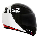 Capacete Ls2 Ff353 Rapid Stark Branco/vermelho/azul Tamanho Do Capacete S/p (55/56) Cor Branco/vermelho/azul