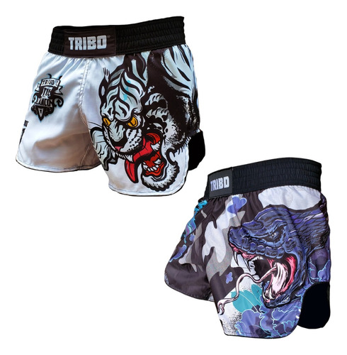 Colección Shorts Muay Thai Tribo X2 Kick Mma Bjj