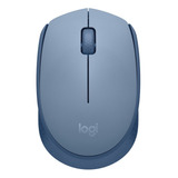 Mouse Logitech M170- 910-006863 Inalámbrico Óptico Color Blue Grey