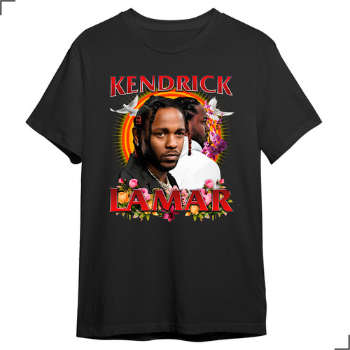 Camisa Básica Kendrick Damn Lamar Pride Rapper Album Humble