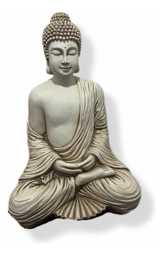 Buda Meditando Manto Largo 80cm No Envíos Al Interior 