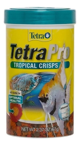 Tetra Pro Tropical Crisps 67g - Alimento Peces Tropicales