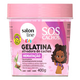 Gelatina Ativadora De Cachos Kids 400g Salon Line 