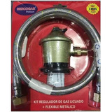 Regulador De Gas Licuado Cocina Con Flexible Certificado Sec