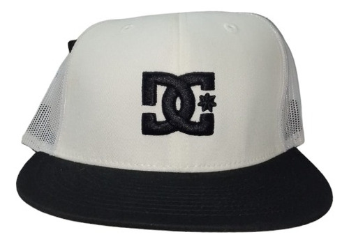 Gorra Dc Shoes Modelo Norman 2 Beige Negro Trucker Importada