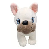 Perro De Peluche Mediano 25cm Bulldog Francés 