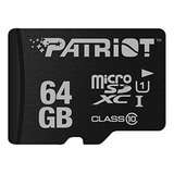 Tarjeta De Memoria Patriot Lx Micro Sd 64gb