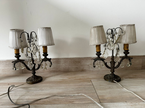 Candelabros Bronce 