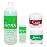 Repos Kit Amaciante Spá Pés Cutículas+creme Removedor+ureia