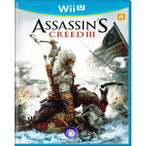 Assassin's Creed 3 Wiiu Midia Fisica Novo Lacrado