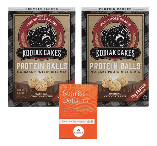 Kodiak Cakes Protein Balls - Sabor A Avena Con Chispas De Ch