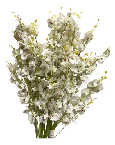 Orquídeas Chuva De Ouro 50 Galhos Grandes - Artificial Flor