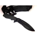 Cuchillo Tactico Yarara Geop Dentado Vaina Kydex Molle