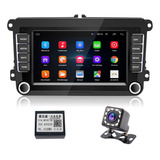 2 Din 7 «android 9.1 Coche Estéreo Radio Mp5 For Vw