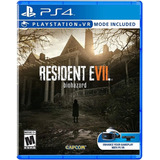 Juego Resident Evil 7 Vr Ps4 Fisico Ralidad Virtual