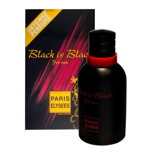 Kit Com 3 Black Is Black Paris Elysees Masc. 100 Ml- Lacrado