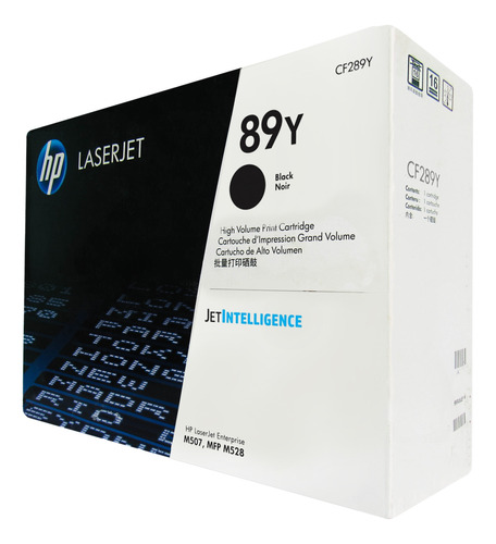 Toner Hp 89y Negro (cf289yc), Caja Blanca