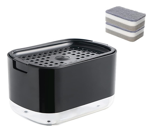 Zllzuu Dispensador De Jabon Para Fregadero De Cocina, Dispen