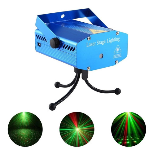 Laser Lluvia Multipunto Led Audioritmico Colores Fiesta Dj